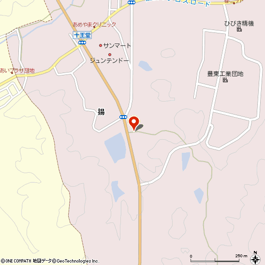 株式会社シンコウ　下関北店付近の地図